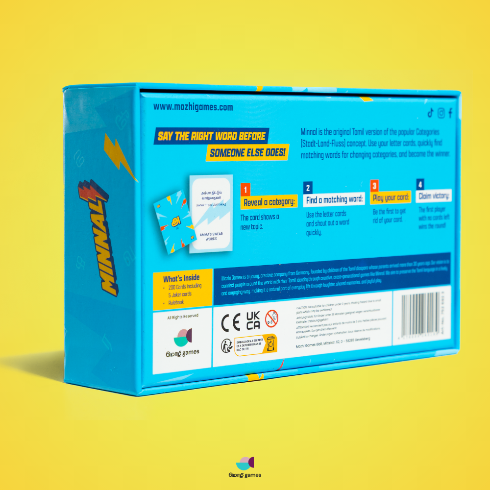 Tamilisches Kartenspiel | Minnal